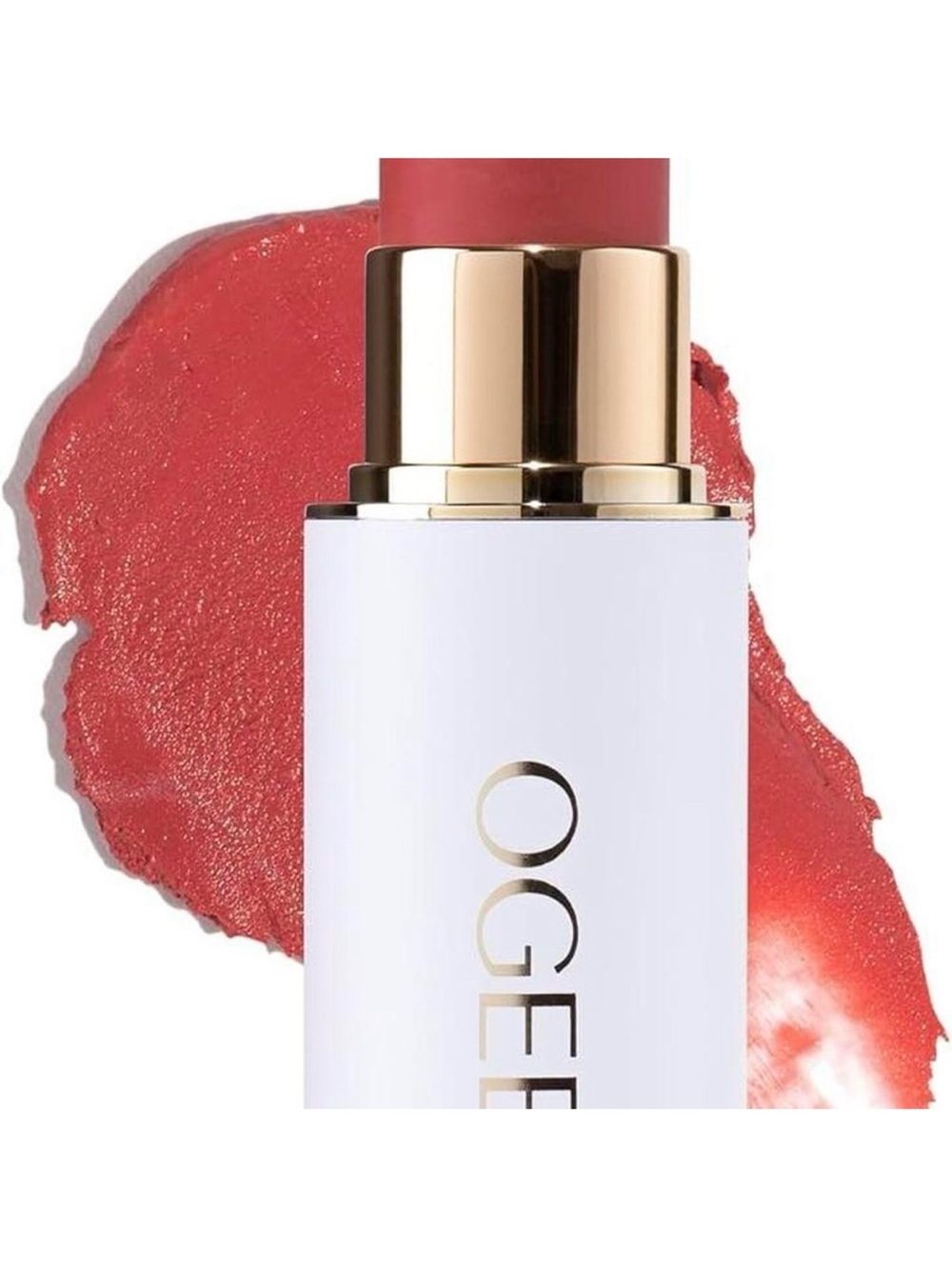 OGEE Rose Quartz Sculpted Face Stick Rose Quartz $48